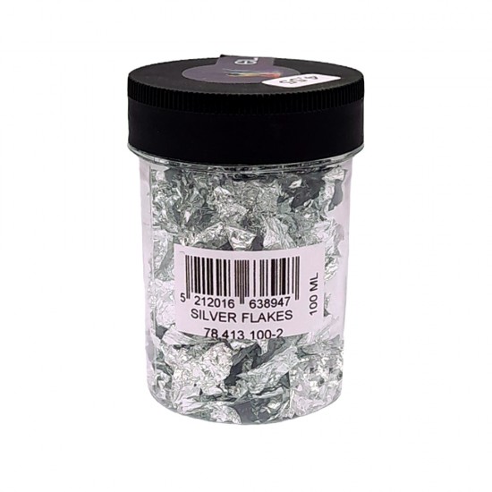 GRATTED SILVER FLAKES 100ml