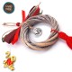 WOODEN KNITTED WREATH LUCKY CHARM 2023 NATURAL