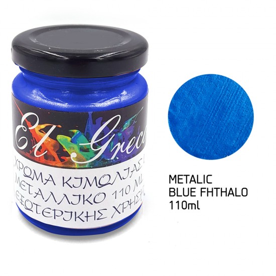 METALLIC CHALKY COLOR BLUE FHTHALO 110ml