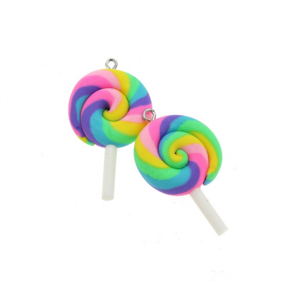 FIMO CANDY PENDANT 20x35mm
