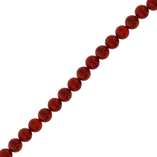 CORAL BEADS ROUND 4mm ~40cm