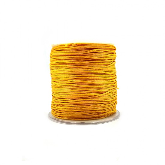 SYNTHETIC CORD MACRAME 100 meter - 1,0mm YELLOW