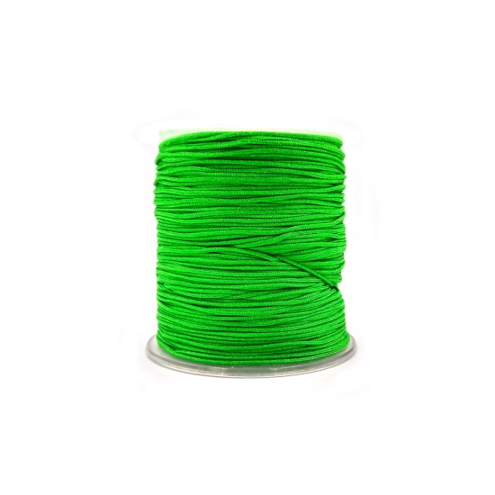SYNTHETIC CORD MACRAME 100 meter - 1,0mm GREEN