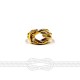 RING WITH HERCULES KNOT GOLD PLATED