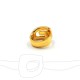 RING WITH BELT DESIGN GOLD PLATED