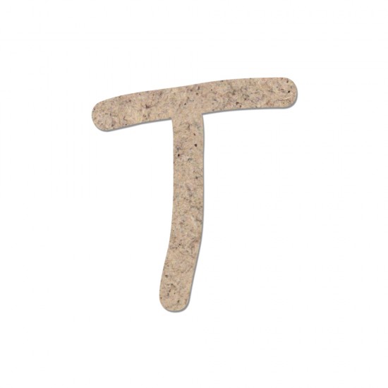 MDF LETTER "Τ"