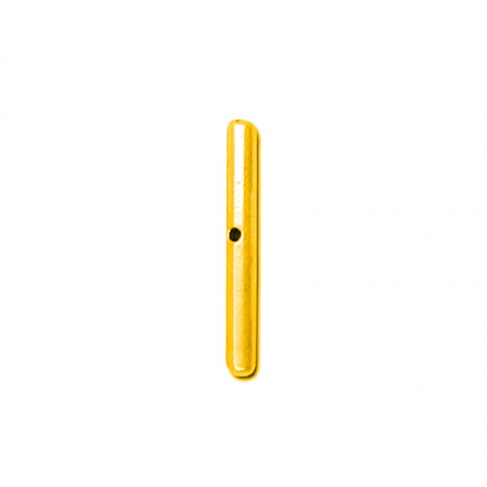 METALLIC BAR WITH HOLE 23mm GOLD PLATED