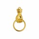 METALLIC PENDANT ETHNIC HAND WITH RING 16,8X33,3mm GOLD PLATED