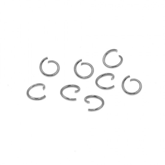 STEEL CONECTING RING 5x0,7mm (PACK OF 20 PIECES)