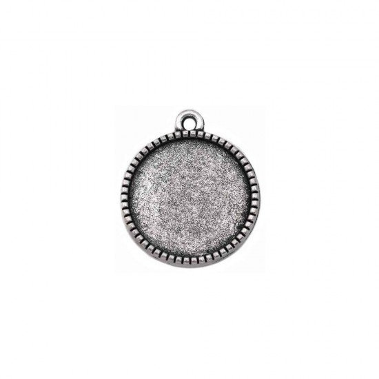 CASTING ROUND PENDANT CUP 14mm