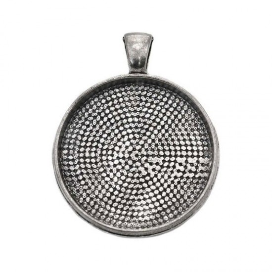 CASTING ROUND PENDANT CUP 30mm