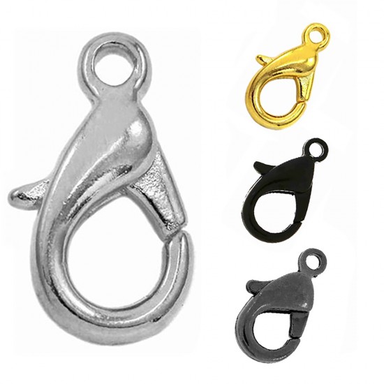 CASTING LOBSTER CLAW CLASP WITH HOOP 14,5mm