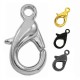 CASTING LOBSTER CLAW CLASP WITH HOOP 23mm