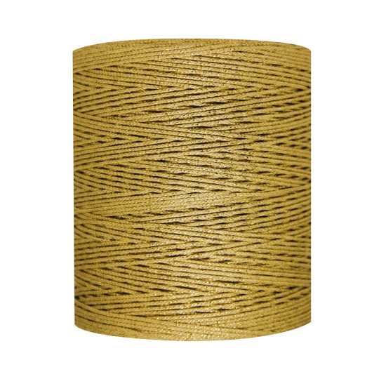 WAXED CORD 1mm / 500 meters GOLD LUREX