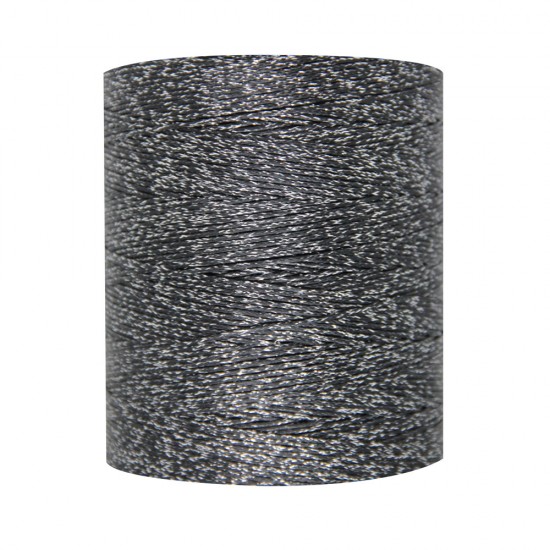 WAXED CORD 1mm / 500 meters SILVER